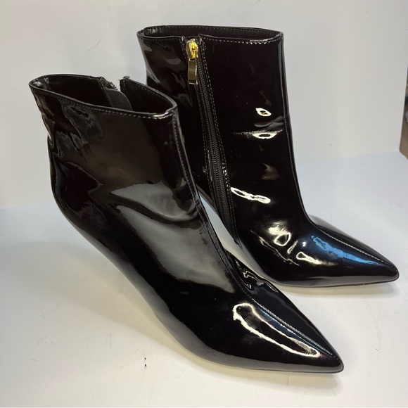 Camssoo Women’s 4 inch High Stiletto Booties:Patent Leather Sexy/ size 9 1/2 US - Picture 9 of 11